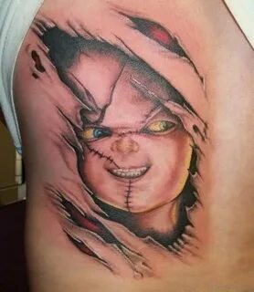Chucky Head Tattoo - Best Tattoo Ideas