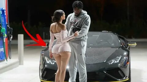 je piege une sexy michto dans la rue (sexy gold digger-prank) et ca tourne ...