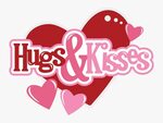 Hugs And Kisses Clipart Hug And Kiss Png Transparent - Many 