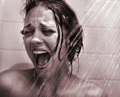 Marion Cotillard Psycho Shower Scene Homage