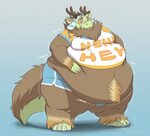 Sly's Weight gain by Gillpanda -- Fur Affinity dot net