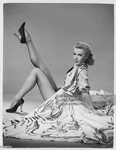 Actress Vera-Ellen Posing with Legs in the Air News Photo - 