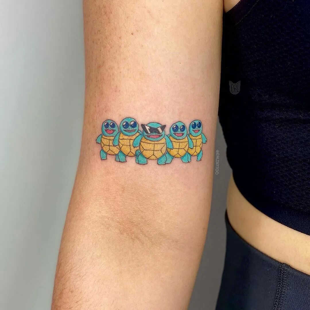 Erielle Bernardo в Instagram: "Squirtle Squad in full color 💙 Took ar...