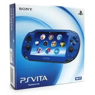 Купить игровая приставка sony playstation vita 3g/wi-fi blue