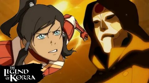 Korra vs. Amon & The Equalists at the Pro-Bending Tourney 🔥 