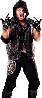 AJ Styles Render 3 Leather hoodie, Hoodie vest, Aj styles