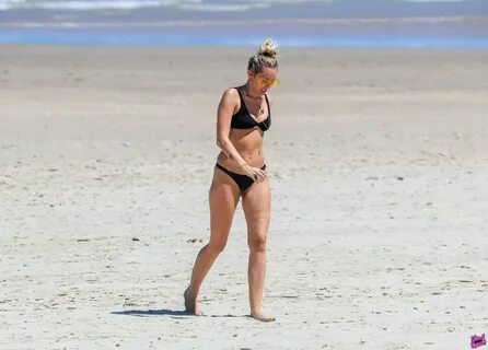 Miley Cyrus in Black Bikini 2018 -24 GotCeleb