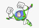 Flying Buzz Lightyear Clipart , Free Transparent Clipart - C