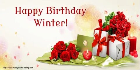 Birthday Greetings Happy Birthday Winter Images - 30 awesome