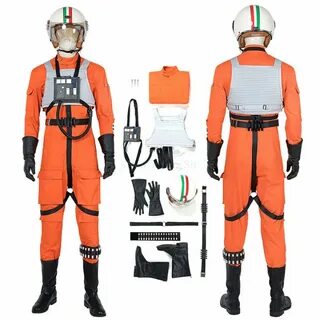 Star Wars Luke Skywalker X-Wing Pilot Fighter Cosplay Costum