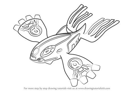 Primal Kyogre Coloring Pages - Coloring Home