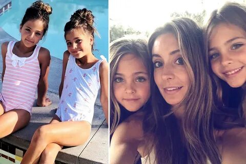 Mum of 'world’s most beautiful girls' shares snap of her eig