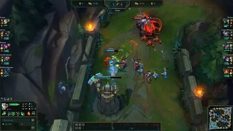 Riven vs Diana and Mordekaiser Turret Dive - YouTube