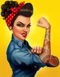 50 best ideas for coloring Rosie The Riveter Tattoo