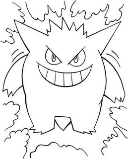 Coloring Pages Cartoon Pokemon Printable Free For Kids & Boy