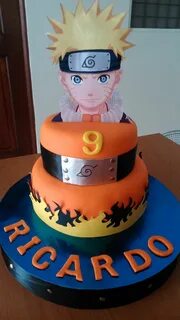 Anime Naruto Birthday Cake - simple birthday cake ideas