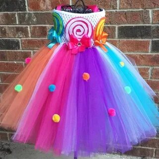 Candy land tutu dress! Candy costumes, Candyland, Halloween 