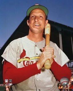 Stan Musial - Close up with bat posed Photo Print Fruugo AU