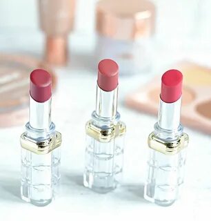 L’Oreal Colour Riche Shine Lipsticks Review and Swatches Lip