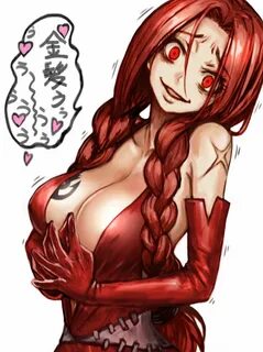 Safebooru - 1girl braid breast tattoo breasts burunuu (bulln