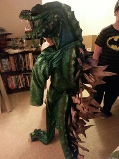 Godzilla costume for a 7 year old. Godzilla costume, Lion sc