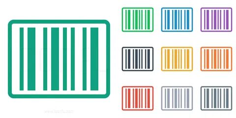 Barcode Icon - Line Style - Iconfu