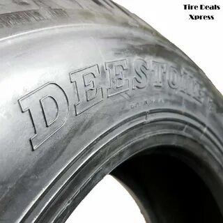 4 (Four) 8.75-16.5 Deestone D902 Highway 10 Ply Trailer Tire