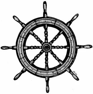 PiñaShipWheel Ship wheel tattoo, Wheel tattoo, Circle tattoo