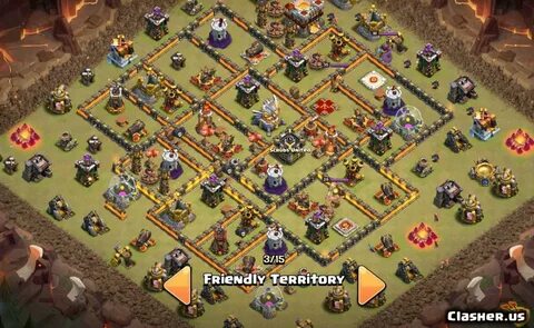 Town Hall 11 TH11 War base #384 With Link 4-2020 - War Base 