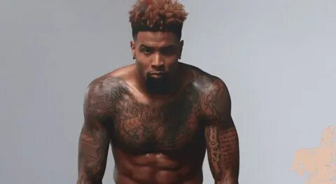 Odell Beckham Jr - Shirtless - gfx hq