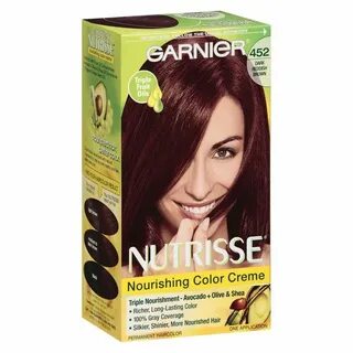 Garnier Nutrisse Hair Color 452 Chocolate Cherry Dark Reddis