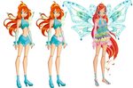 Bloom's Fairy Evolution by AstralBlu.deviantart.com on @Devi