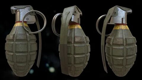ArtStation - Mk2 grenade