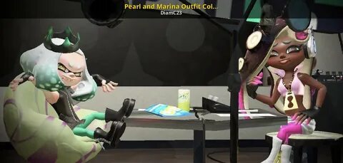 Pearl and Marina Outfit Color Swaps Splatoon 2 Mods