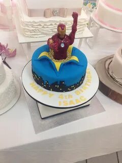 Fondant Iron man cake Ironman cake, Cake, Cakes for men