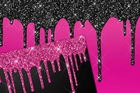 Pink Glitter Background Drip : Free for commercial use no at