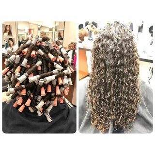 perfect piggyback perm wrap and results Permed hairstyles, H