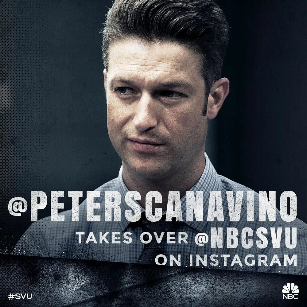 Instagram'da Peter Scanavino: "I'm taking over @NBCSVU today...