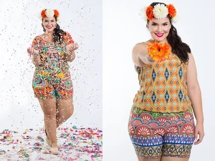 Plus Size: Carnaval tamanho GG - Penteadeira Amarela