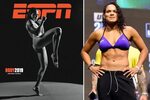 UFC champion Amanda Nunes trains naked in striking 'body iss