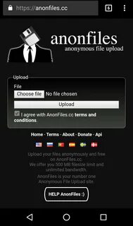 AnonFiles na Twitterze: "Upload your files easily and anonym