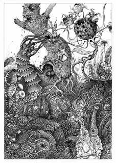 Garden of Unearthly Delights by *MBKKR :: Traditional Art / 