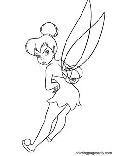 Free Printable Tinkerbell Coloring Pages - Tinkerbell Colori