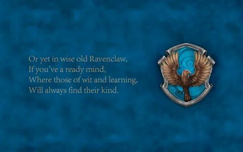 Computer Harry Potter Ravenclaw Wallpaper - Novocom.top