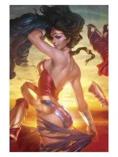 Wonder Woman Shredding Her Outfit.jpg " MyConfinedSpace