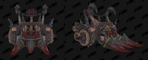 Meat Wagon Mount Model from Warcraft III Spoils of War - 8.1
