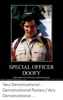 Dooty SPECIAL OFFICER DOOFY Don't Disturb Him While He's Cle
