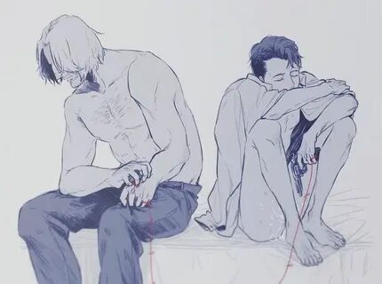 Detroit become human DBH Connor and Hank Slash Hank X Connor (Han...