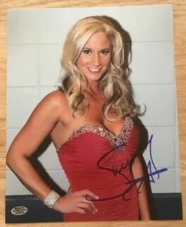 Wrestling Photos Autographs-Original Sunny Signed WWE Diva 8