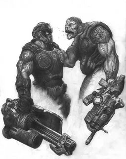 Gears Of War Drawings at PaintingValley.com Explore collecti